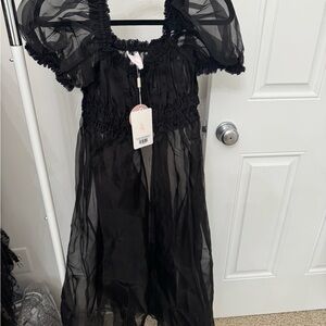 Selkie The Caviar lace boudoir dress